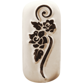 Ladot stone medium curl flower