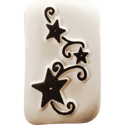 Ladot stone medium tribal stars