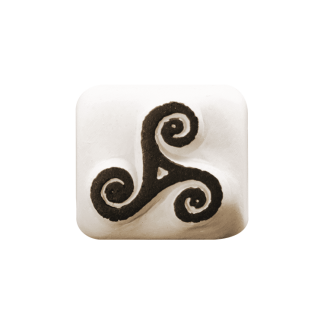 Ladot stone small triskell