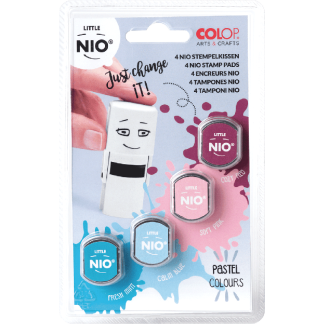 Little NIO stamp pads pastel (4 vankúše)